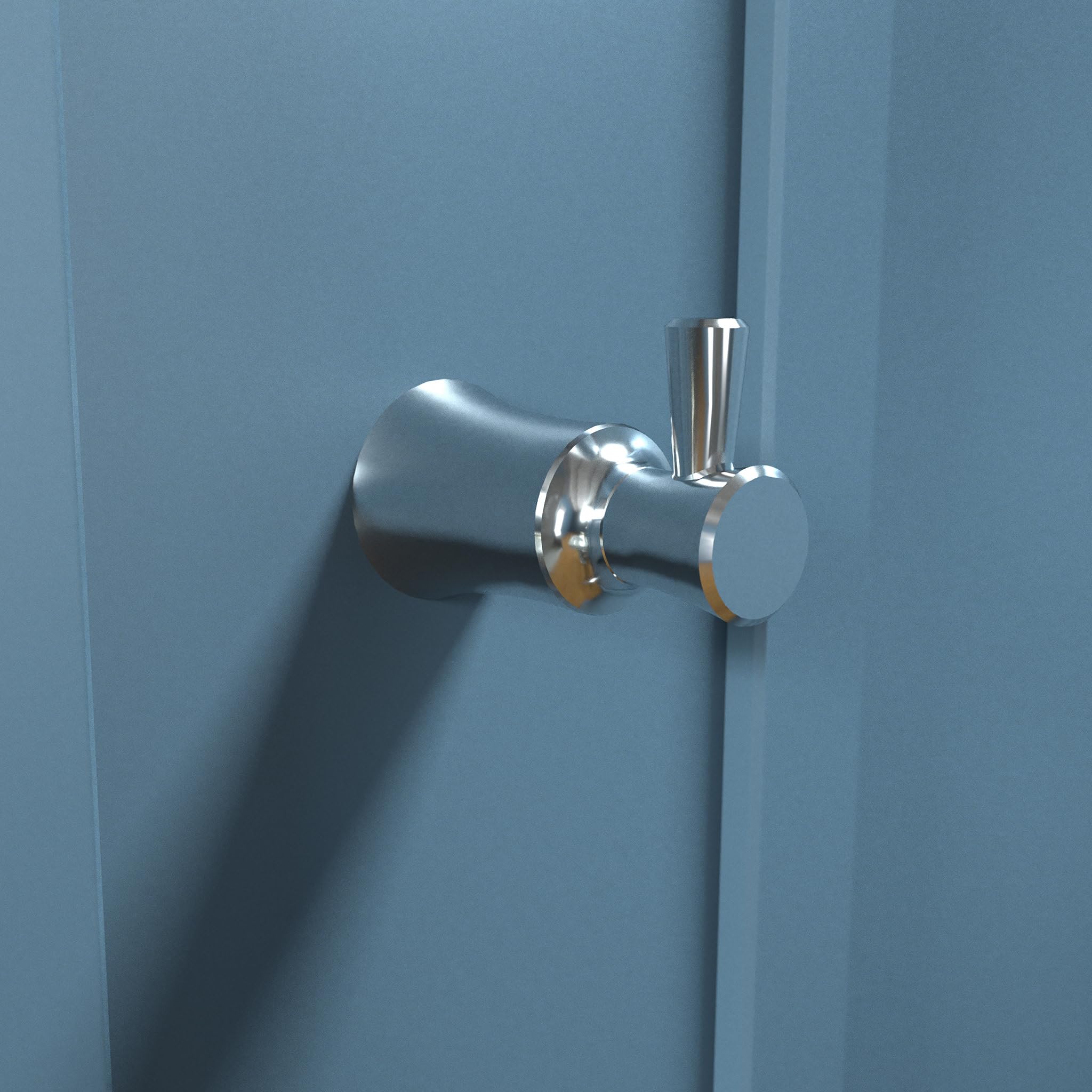 Hansgrohe Hook 2-inch Single Hook in Chrome, 04788000, 2.25-Inches Wide - Image 2