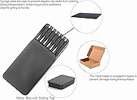 Vista 2 de Metal Painting Stand Base Holder and 12PCS Magnetic Bendable Alligator Clip Sticks Set Modeling Tools for Airbrush Spray, for Gundam Hobby