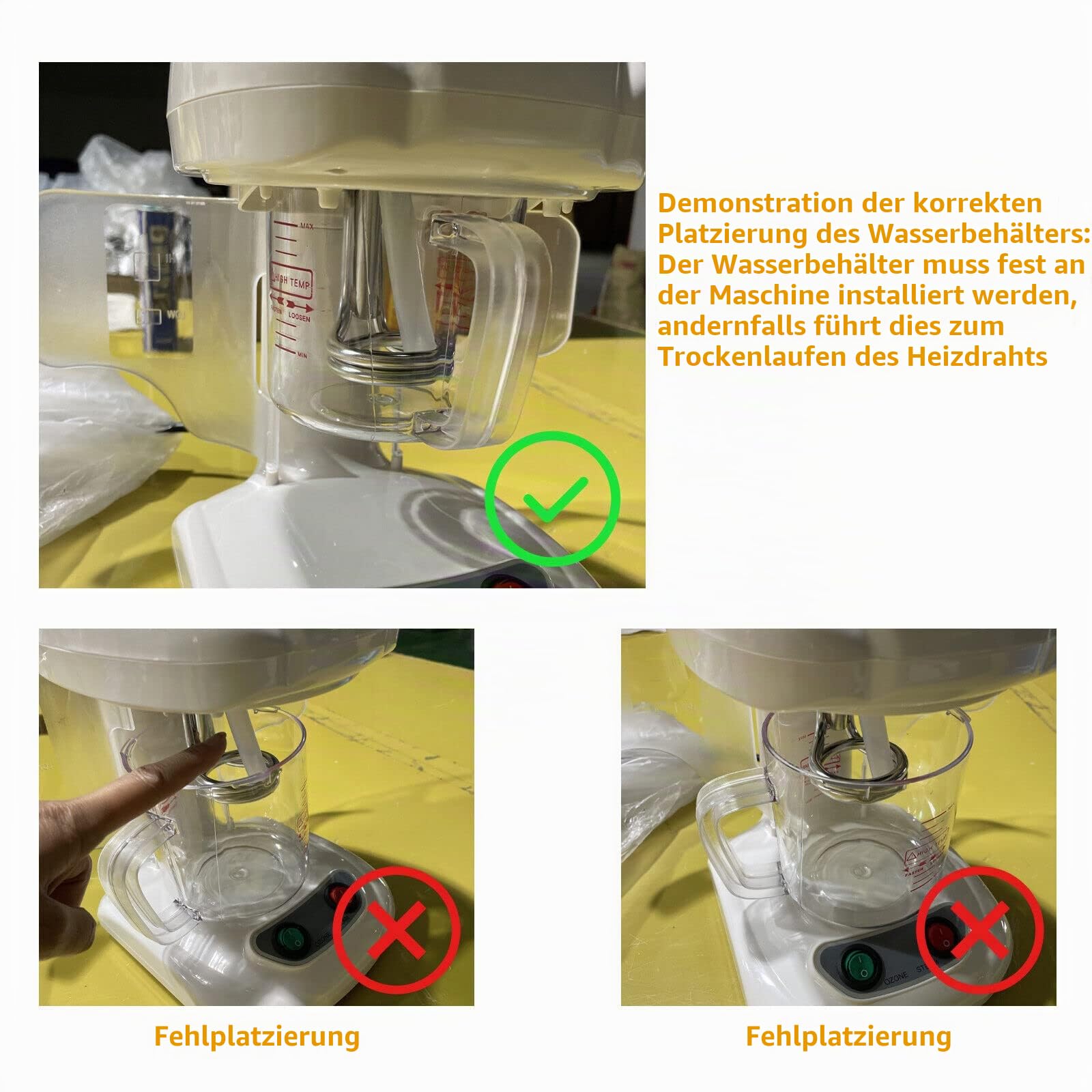 Ozon Haarpflege Profi Salon Ozon Dampf 360° drehbare Düse Multifunktion Face Detox Machine Steam Device 220V