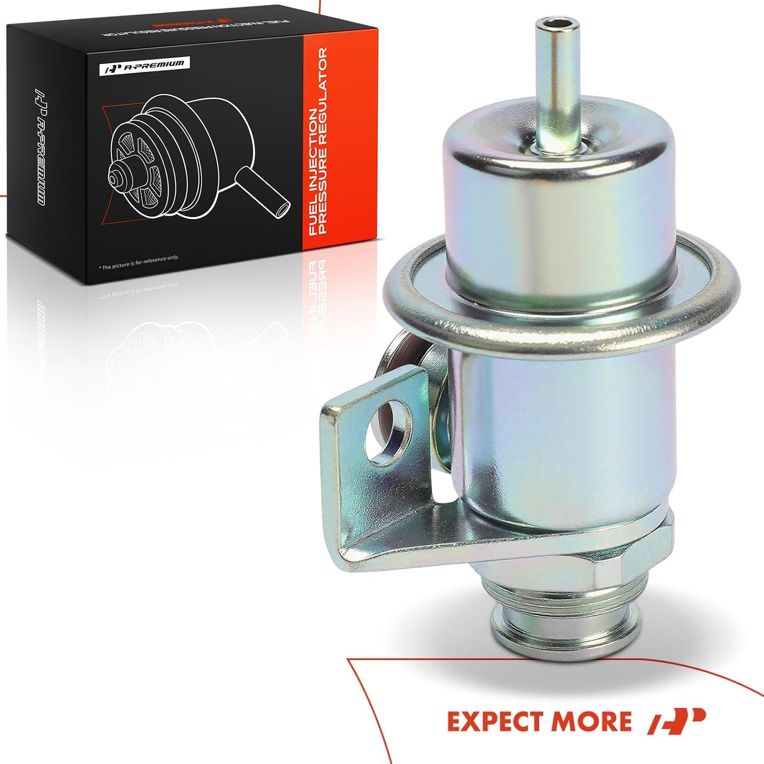 A-Premium Fuel Pressure Regulator Compatible with Chevrolet & Buick | for Impala/Caprice 1994-1996, Camaro 1994-1997 & Roadmaster/Commercial Chassis 94-96 & Cadillac Fleetwood 1994-1996 & Pontiac