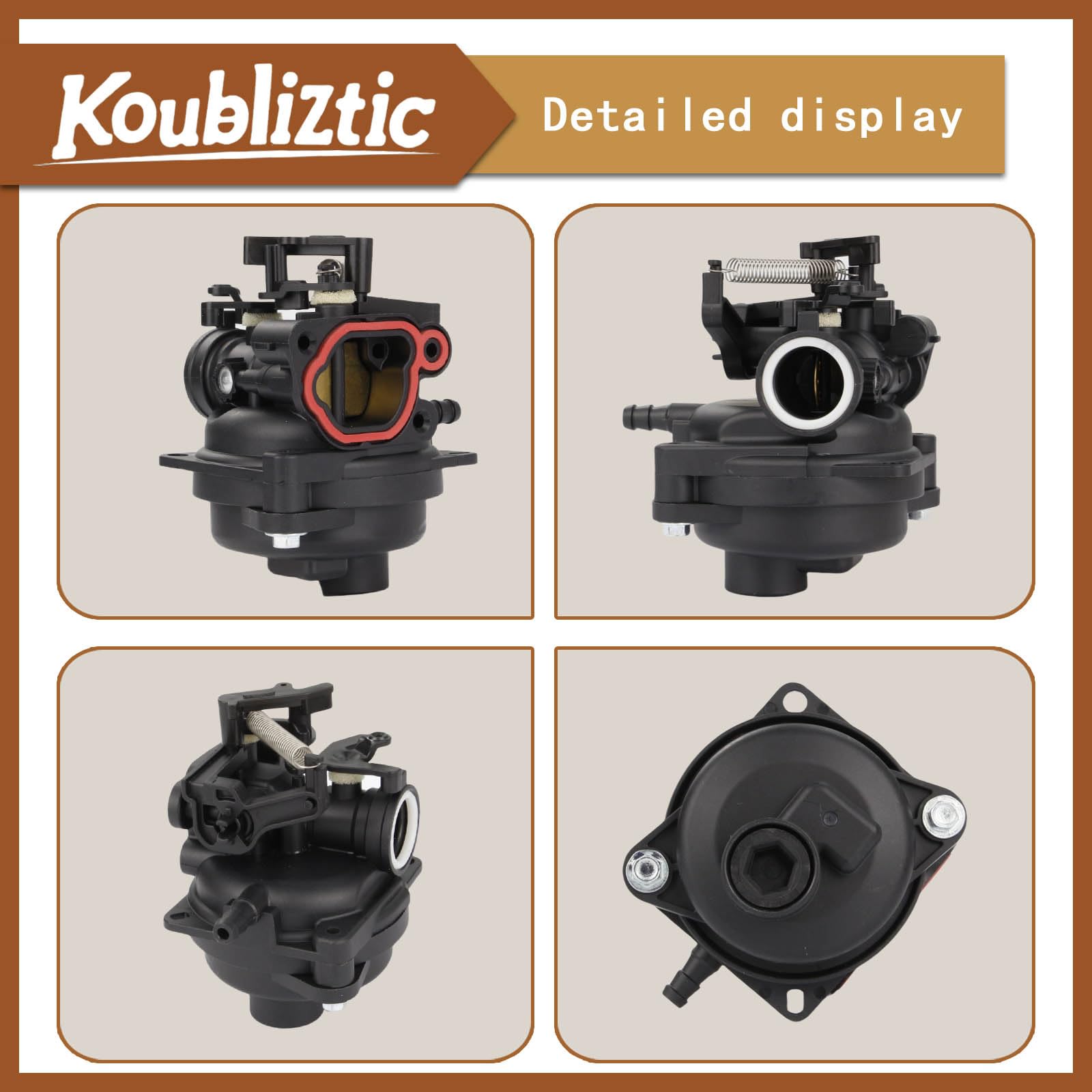 WOTIAN 799584 Carburetor Compatible With Briggs And Stratton 550EX