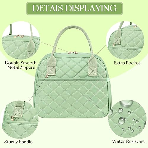 Miniatura 6 de CAMTOP Lonchera para mujeres y hombres, bolsa de almuerzo aislada, bolsa de almuerzo a prueba de fugas, enfriador térmico de gran capacidad para