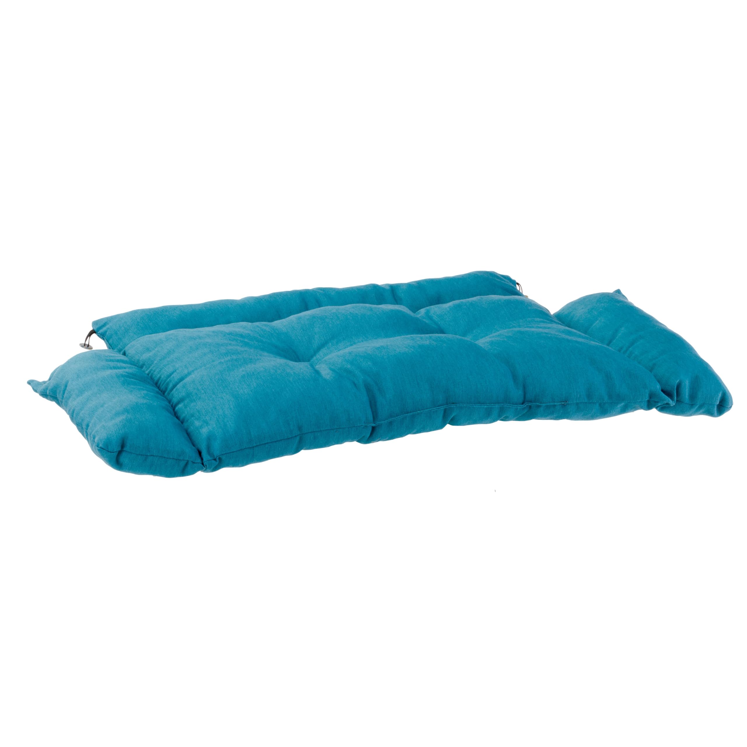 Ferplast Cuccia Cane e Gatto con Cuscino HALL, Lettino per Cani Gatti Lavabile, in Legno FSC, Cuccia per Cane da Interno, Cani Piccoli e Gatti, Traspirante e Antiscivolo, 67 x 43 x h 17 cm