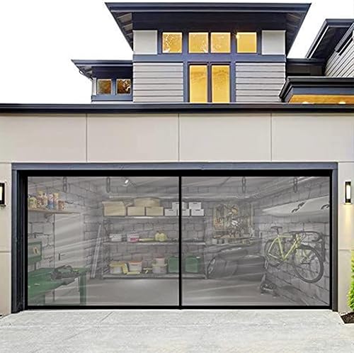 Miniatura 6 de Lona de PVC transparente de 13 x 6.6 pies, resistente al agua, resistente a la nieve y al viento, lona de plástico transparente con ojales, lona de