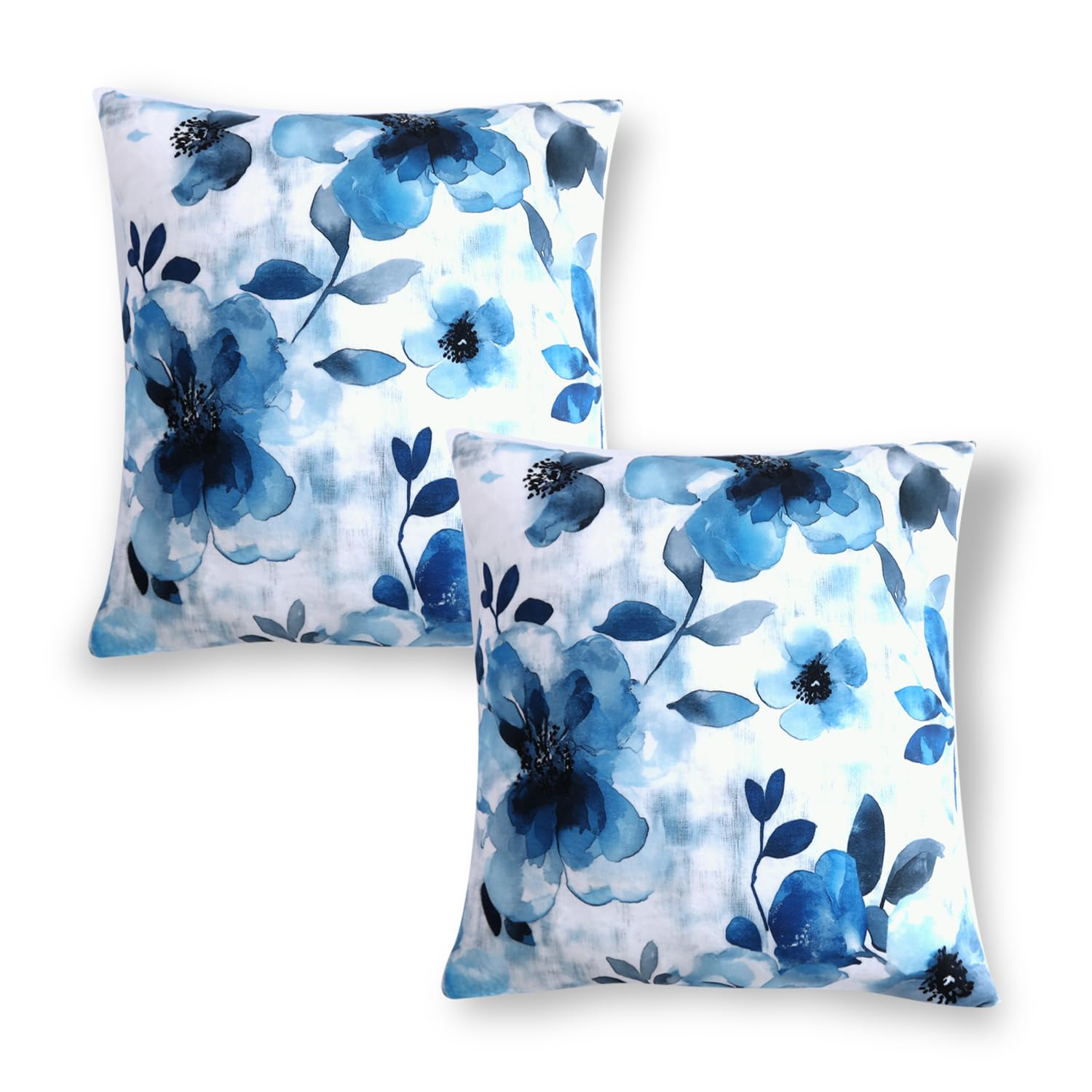 Velvet Cushion Covers - Amber Serene Flora -14