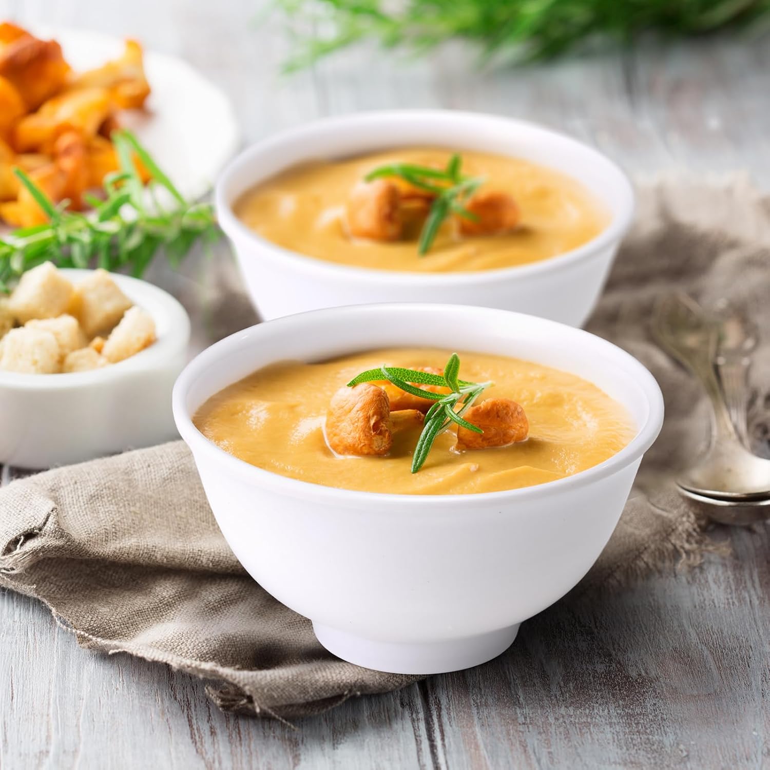 Tioncy 36 Pcs Bowls Set Unbreakable Dessert Soup Salad Bowls for Pasta Cereal Soup Dishwasher Safe (10 oz,White)