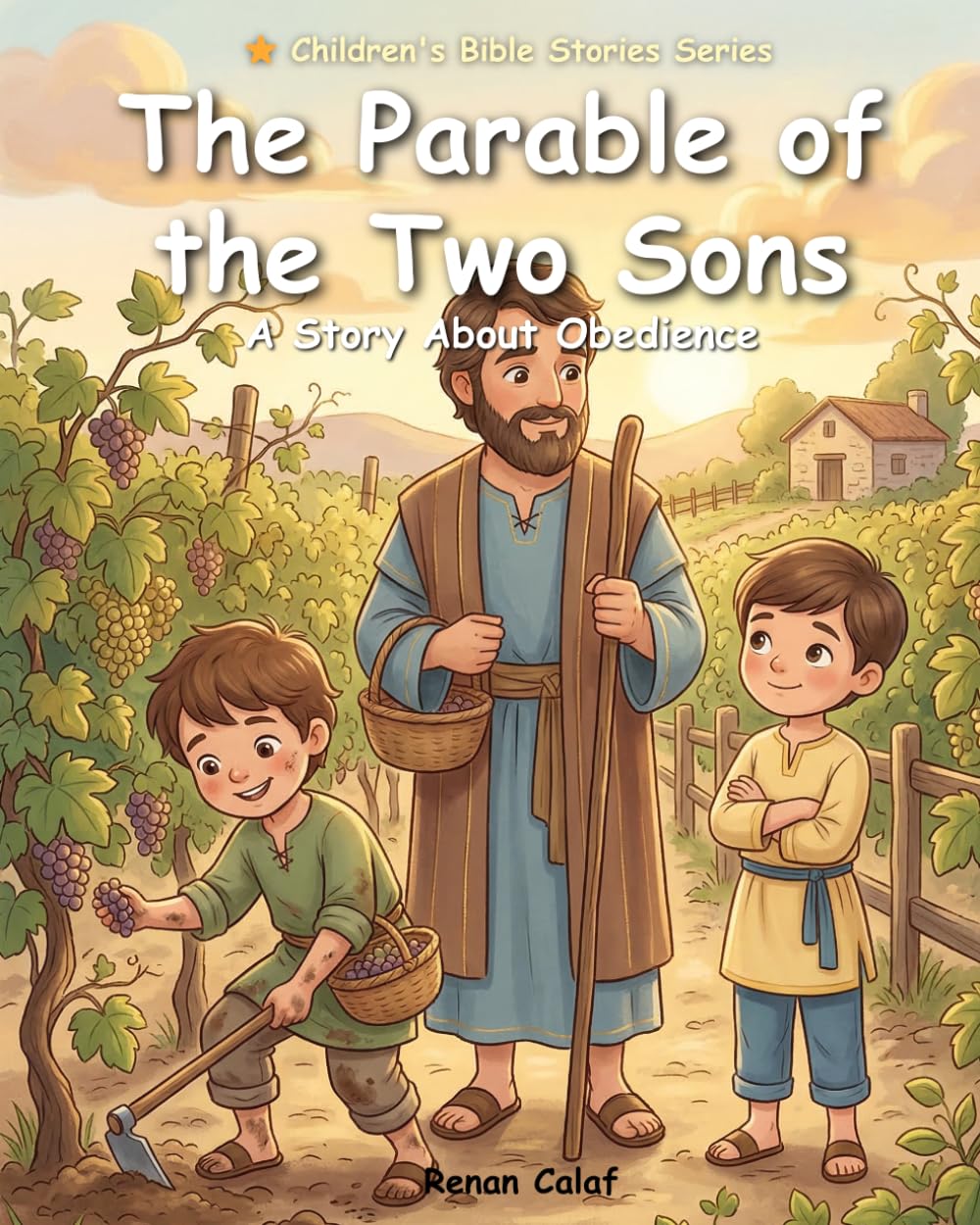 The Parable of the Two Sons: Children's Bible story about obedience – easy reading for children