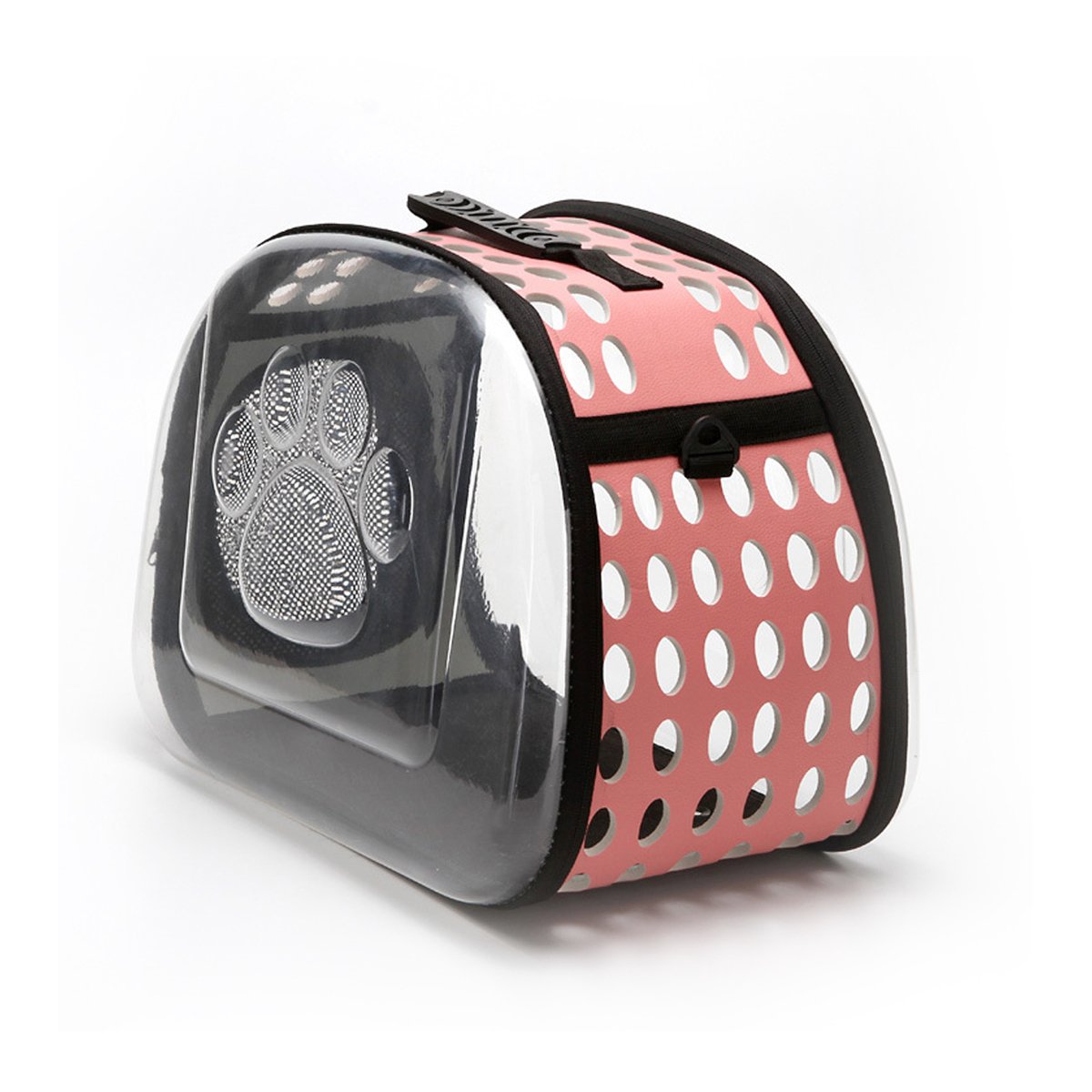 PETCUTE Cat Carrier Portable Small Dog Carrier Breathable Pet Carrying Bag For Small Dog Cat Rabbit with Shoulder Strap Pink