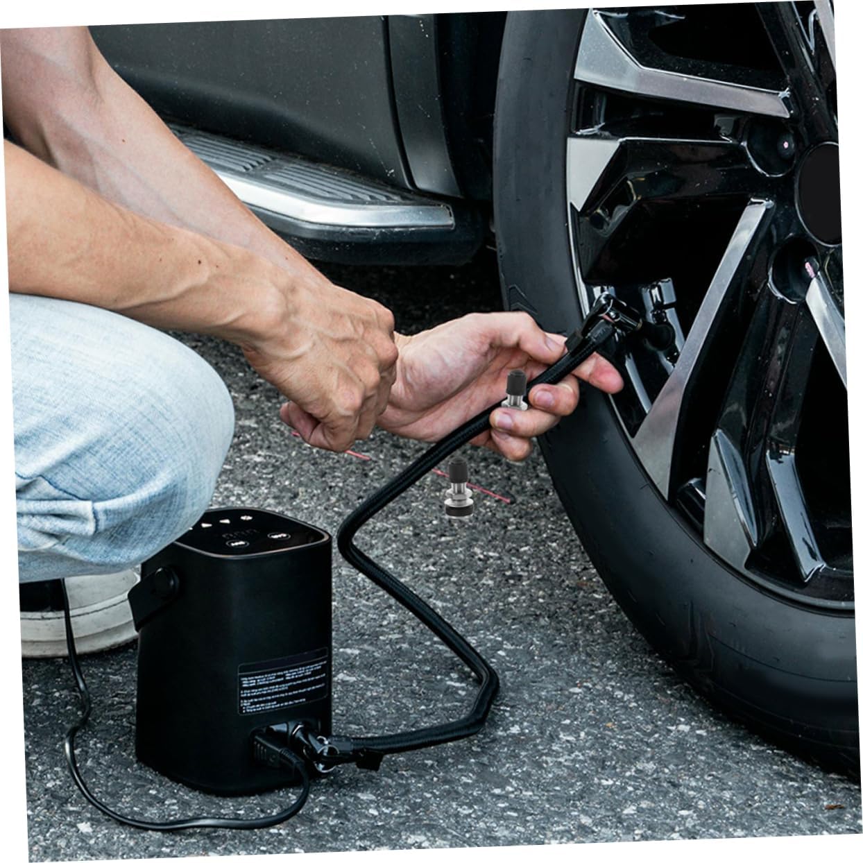 Presta Valve Core Tubeless Tire Valve Stem Replacement High-Pressure Stem for Car Tires Industrial Application