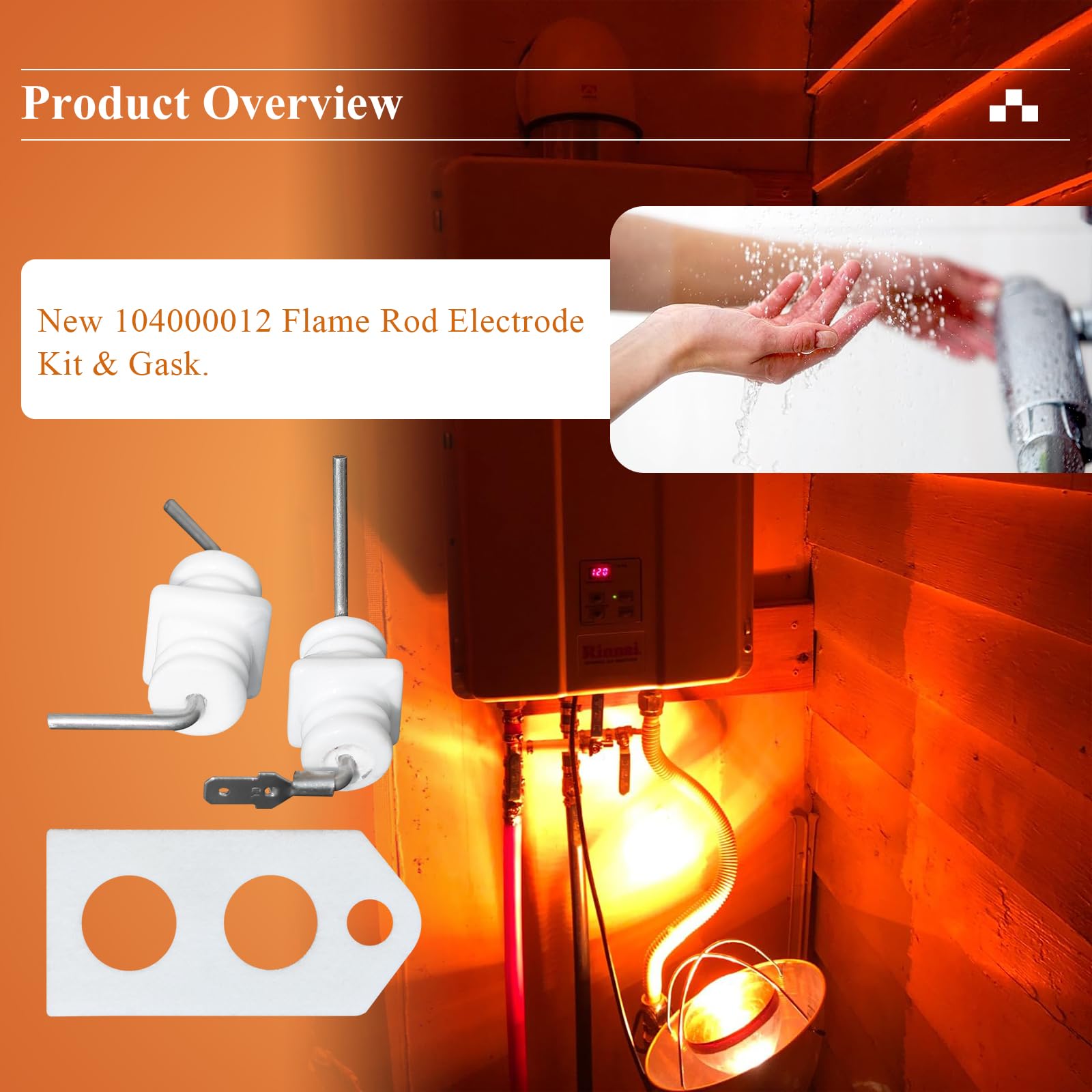 【1月20日まで】Rinnai ストーブ ホワイト 電源コード付き Amazon.co.jp: Ctuoptuo 104000012 電極 炎棒 & ガス リンナイ タンク