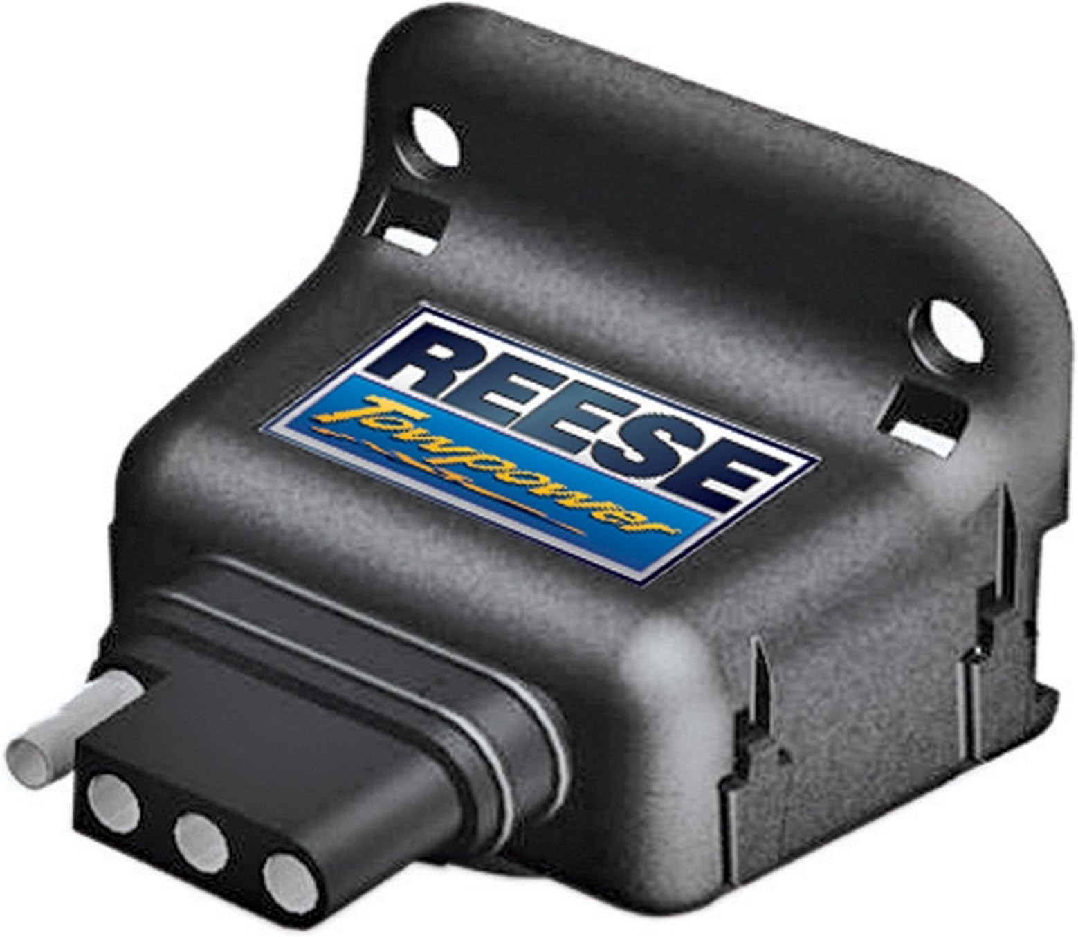 REESE Towpower 78096 Mounting Bracket, 4-Flat Connector, Universal, for use with Bargman and Wesbar Branded 4-Way and 5-Way Flat connectors. (Please Verify The User Guide for Proper Installation)