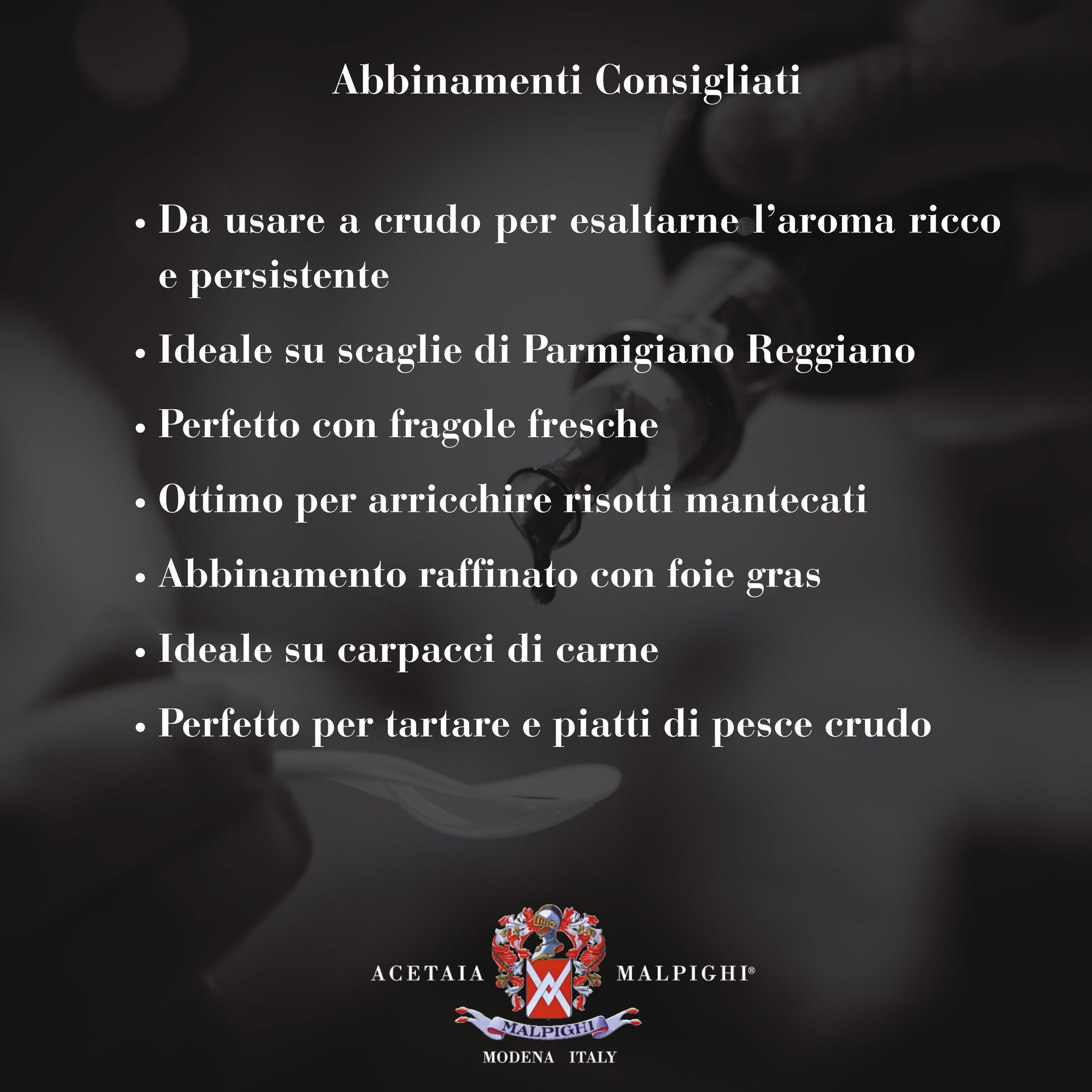 Acetaia Malpighi – Vinagre Balsámico Tradicional de Módena DOP Extravecchio Ermes Malpighi – 100 ml – Solo Mosto Cocido – Selección de Alta Gastronomía