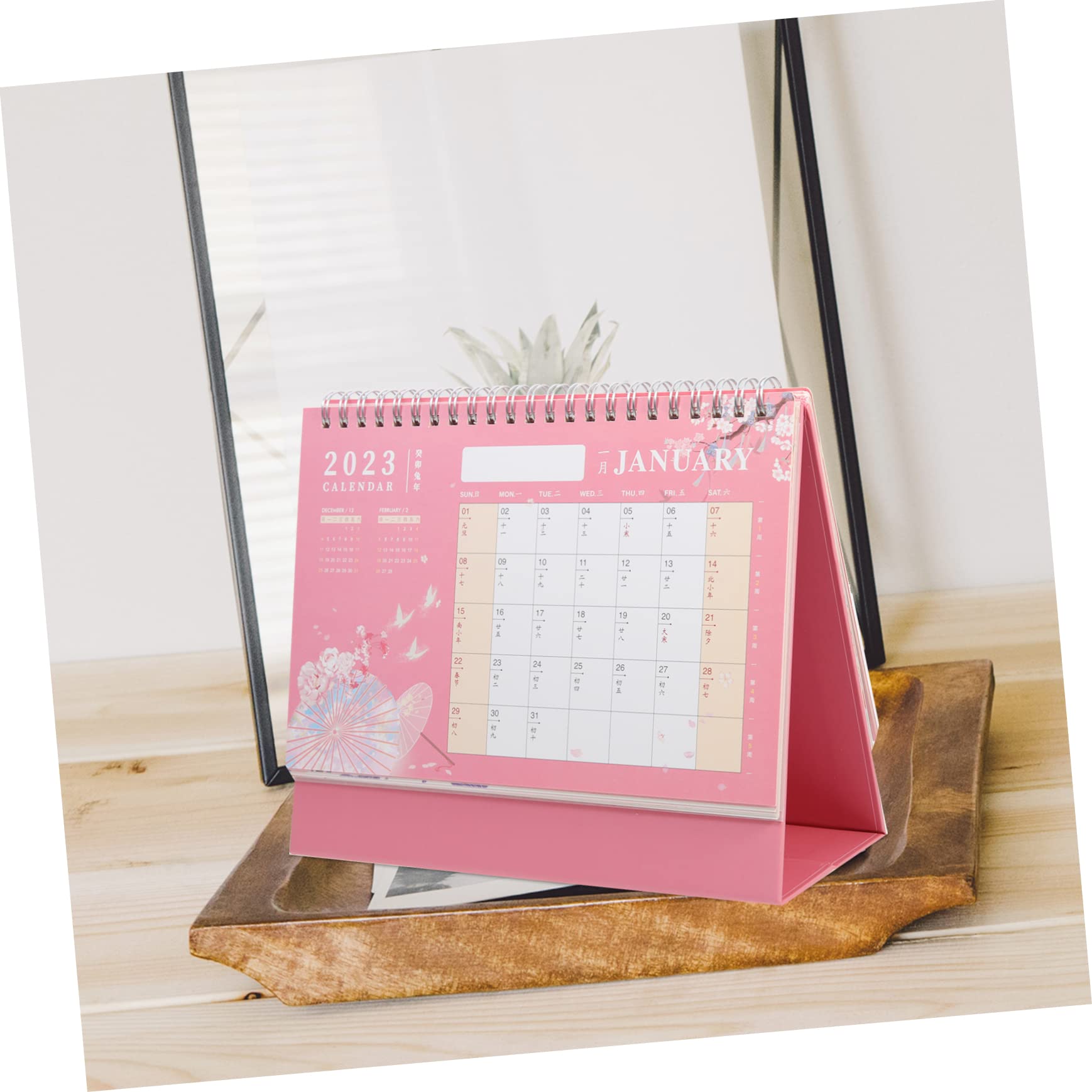 VILLCASE 5pezzi Decorativo Per Scrivania Planner Mensile Per Decorazione e Casa Per e