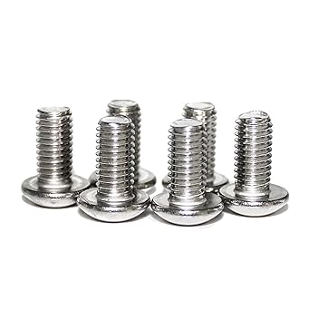 10PCS M8-1.25 x 10mm Button Head Socket Cap Screws, Stainless Steel 18-8, Full Thread, Allen Socket Drive, ISO7380 by Fullerkreg Come with a Plastic Box