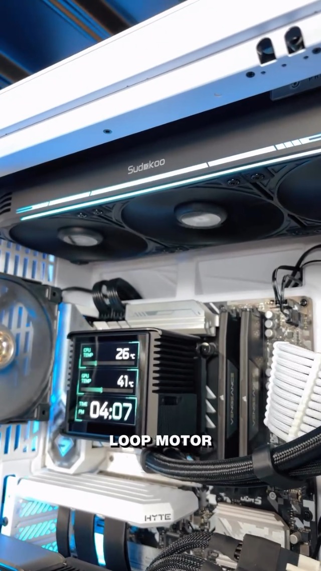 shu♡ Amazon.com: Sudokoo Proteus 360 Liquid CPU Cooler: 360mm AIO LCD