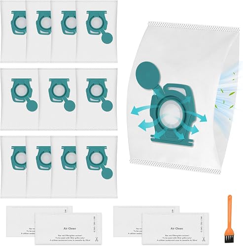 12 Sacchetti per Aspirapolvere TU Compatibili con Miele…