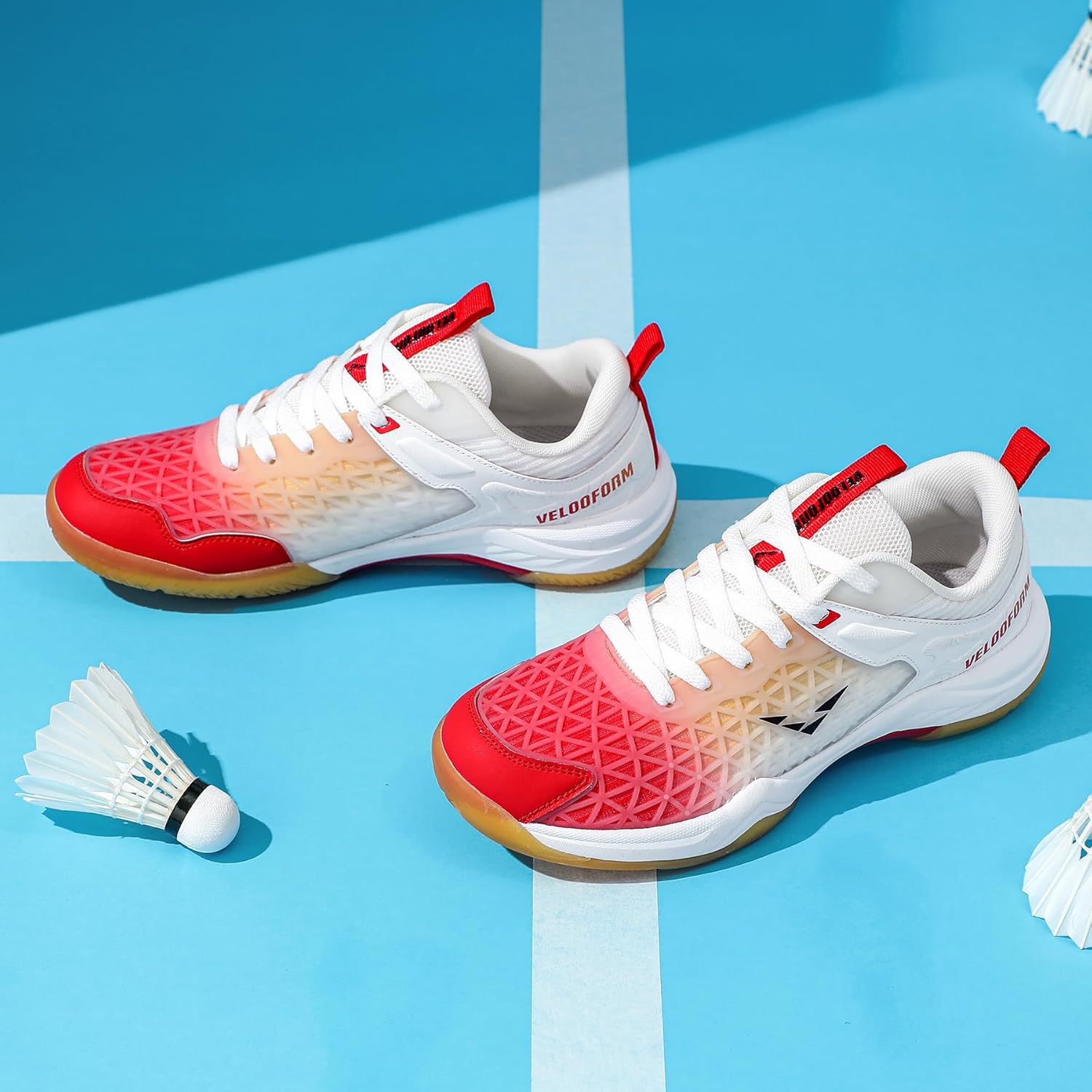 Beita Sports Table Tennis-Badminton-Shoes Volleyball Shoes Pickleball Shoes Women Running Shoes Rubber Sole Unisex Anti Slip in for Women and Men Breathable Indoor Outdoor Court Light Weight Wide