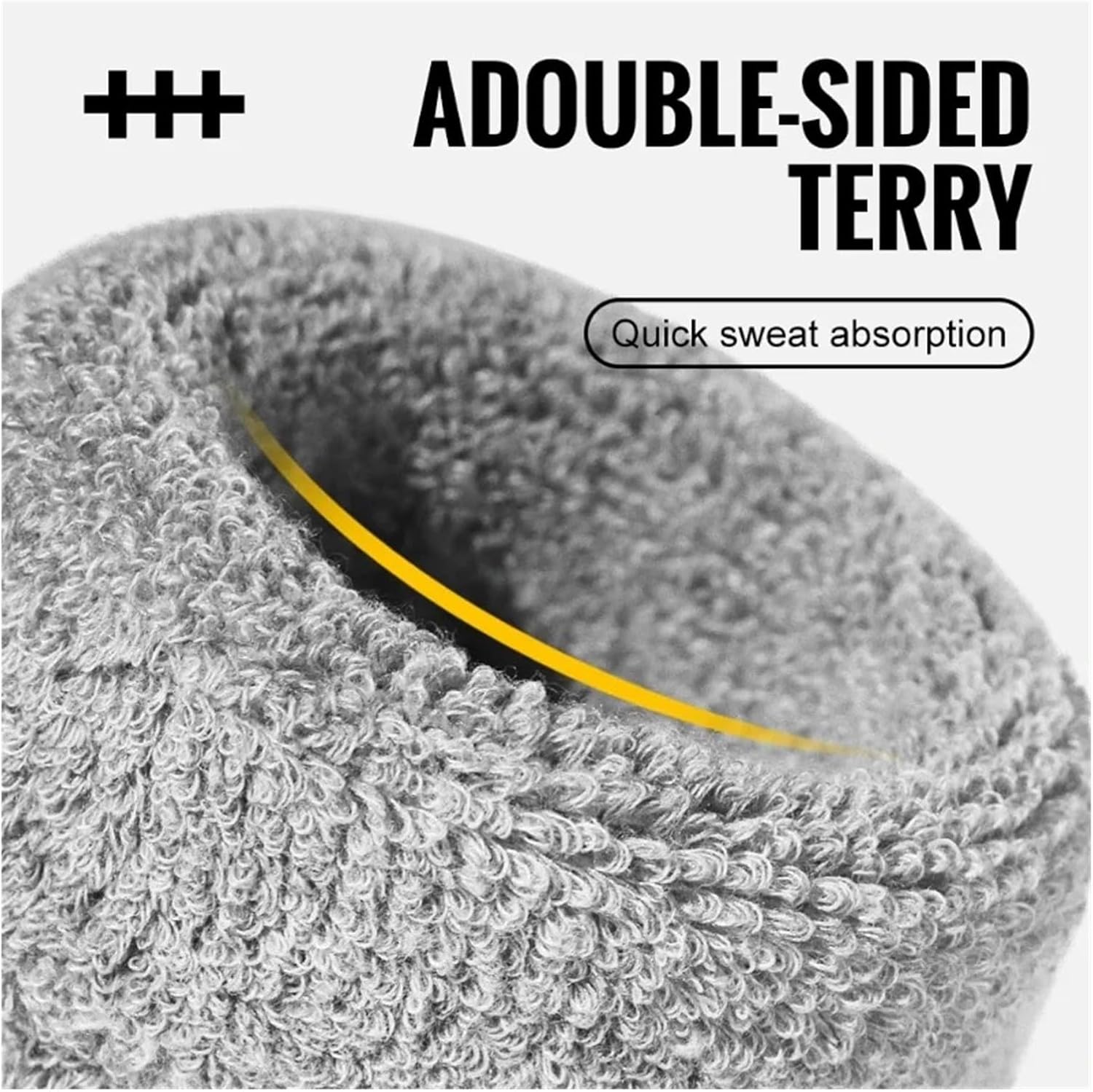 1/2pcs Wristbands Sweatbands Absorbent Stretchable Wrist Bands for Working Out Quick Drying Sweat for Fitness