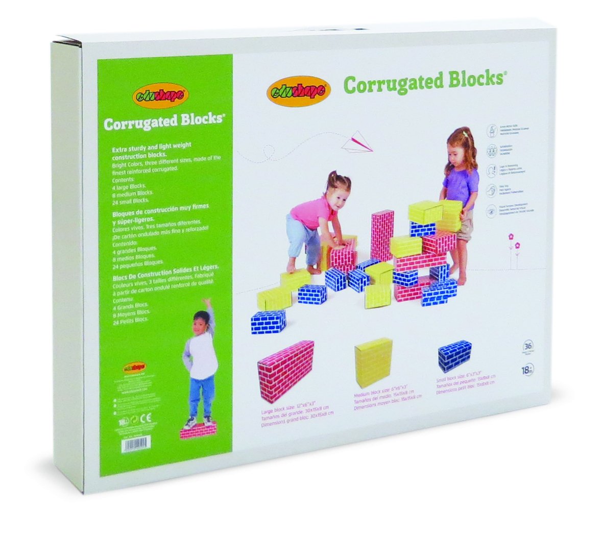 Edushape - Juego de bloques para bebé (ED 709052) , color/modelo surtido