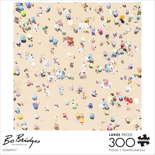 Miniatura 3 de Buffalo Games - Bo Bridges - Confeti - Rompecabezas de piezas grandes para adultos -Rompecabezas desafiante perfecto para noches de juego - Tamaño