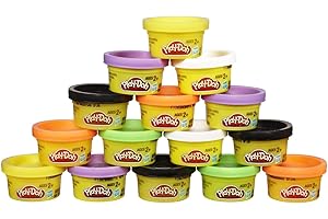 Orange Play-Doh for Halloween