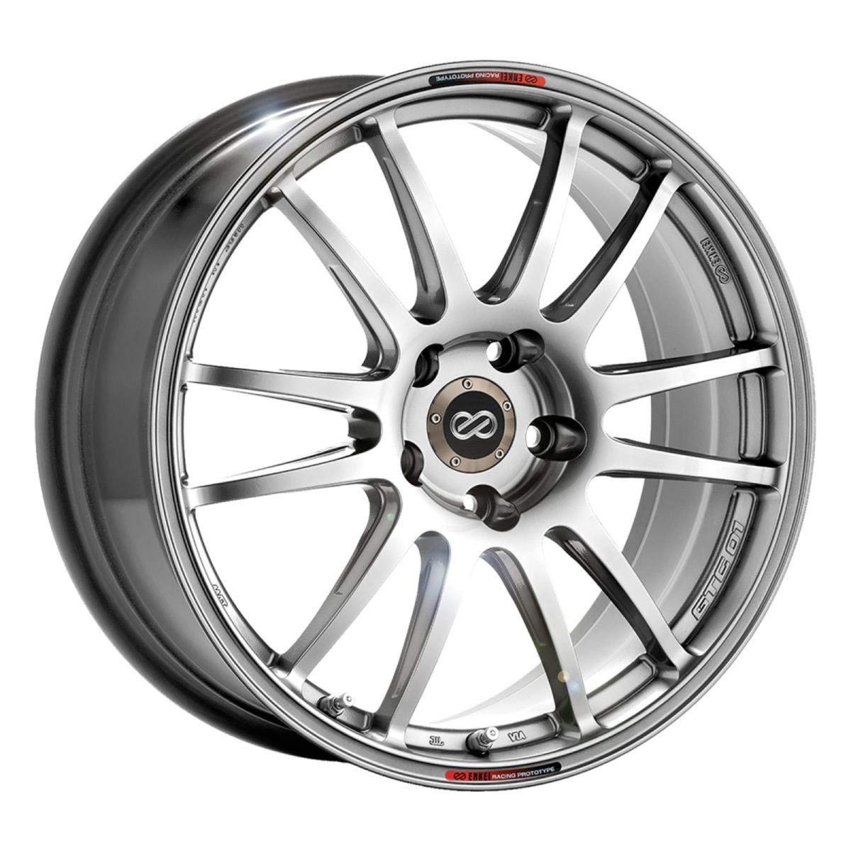 Amazon.com: Enkei 429-780-4450HB GTC01 Racing Wheel 17x8 +50 5x112 