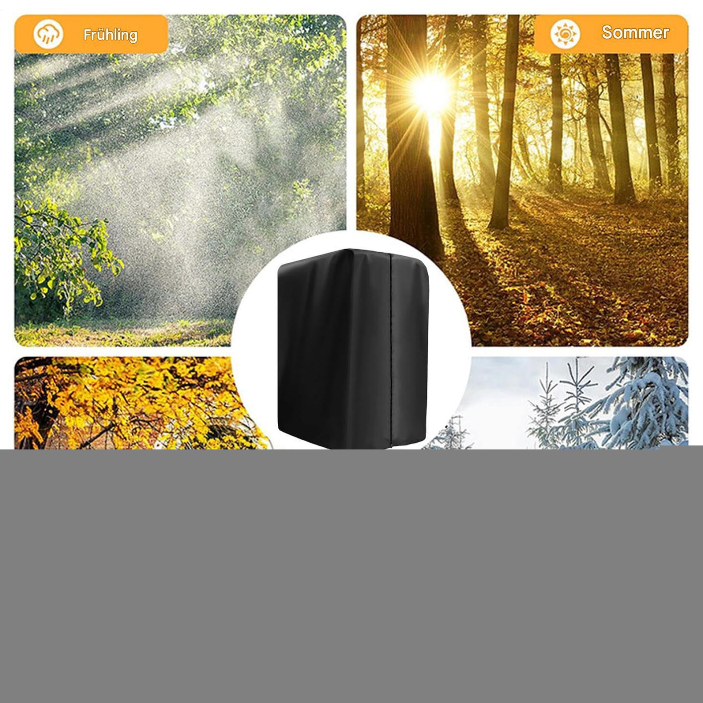 Schutzabdeckung für das -Fitness-Set 420D Oxford-Gewebe, wasserdicht und