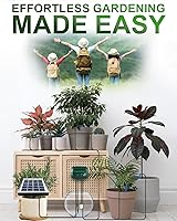 Vista 7 de Breeze Touch 50FT Automatic Solar Drip Irrigation System, Drip Irrigation Kit with 12 Timing Modes, Supported 15 Pots, Indoor/Outdoor Irrigation