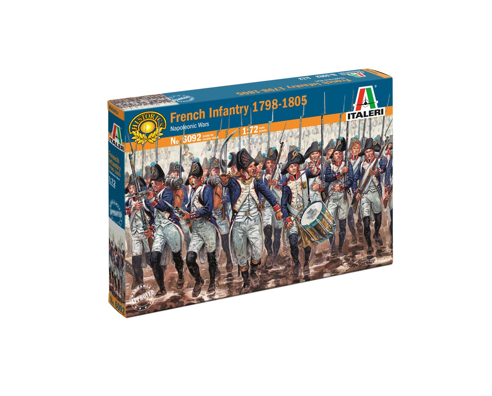 リクエスト商品 ナポレオン戦争 Amazon.co.jp: イタレリ 1/72 ナポレオン戦争 フランス歩兵 1800
