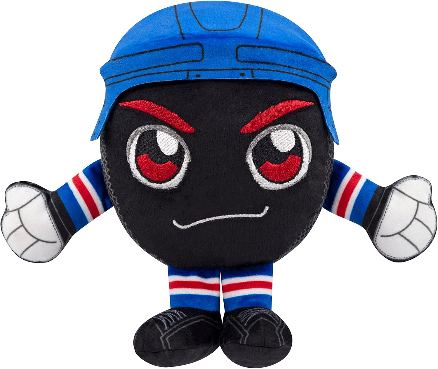Bleacher Creatures New York Rangers 8" Kuricha Hockey Puck Sitting Plushies- Soft Chibi Inspired Plush