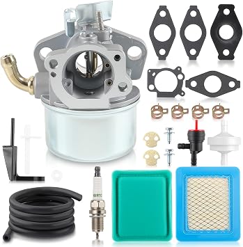215369 Carburetor for Intek 190 Engine 850 Series 6.75 OHV, for 214706 215434 798654 792970 696065 697422 Lawn Mower Tune Up Kit