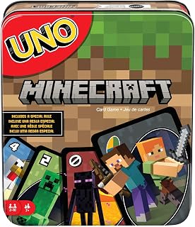 UNO Kartenspiel Minecraft-Thema