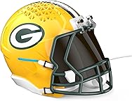 NFL Echo Dot Bundle: Includes Echo Dot | Glacier White and Limited-Edition NFL Helmet Stand | Green Bay Packers