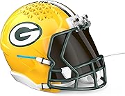 NFL Echo Dot Bundle: Includes Echo Dot | Deep Sea Blue and Limited-Edition NFL Helmet Stand | Green Bay Packers
