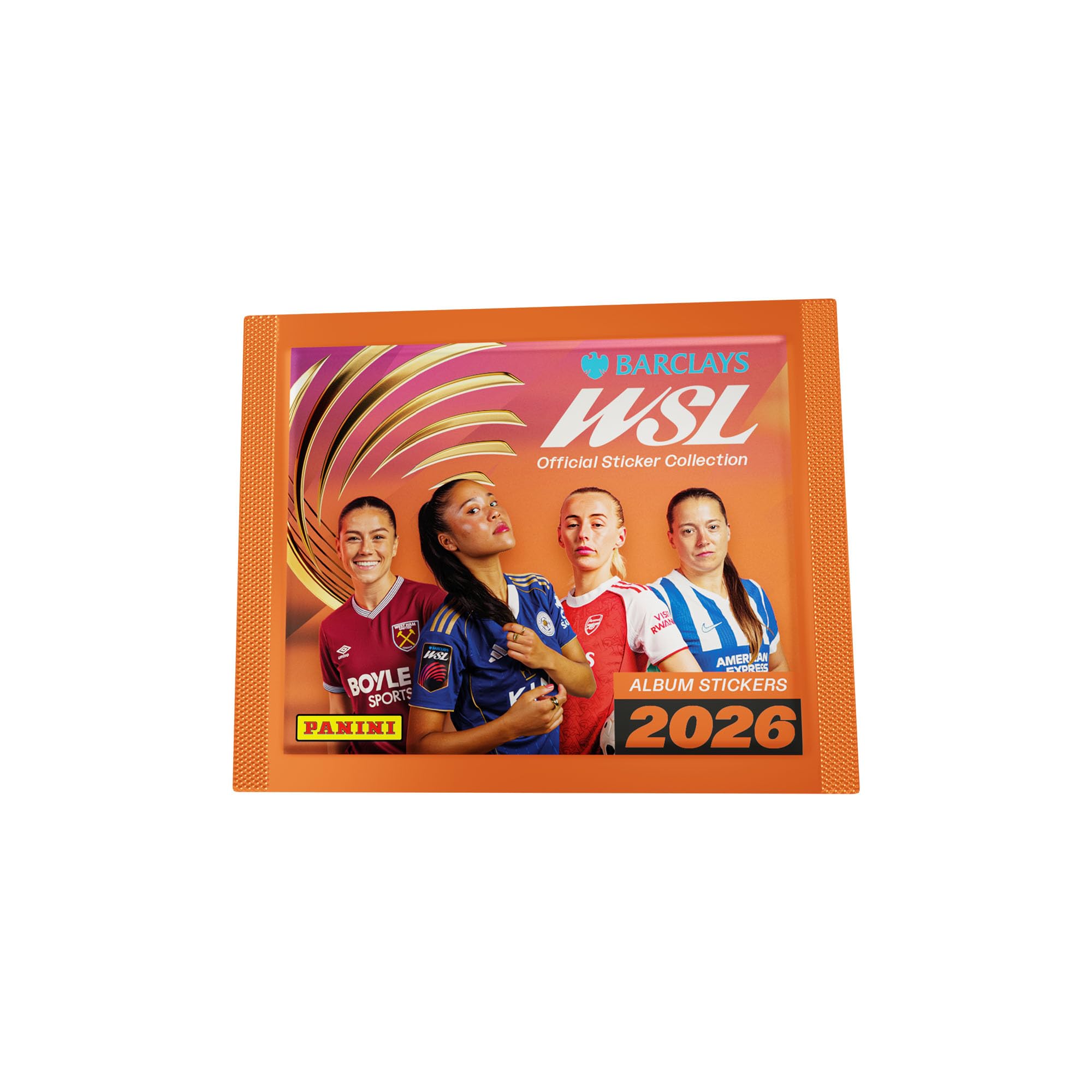 Panini Barclays - Adesivi ufficiali da donna Super League 2026, confezione da 50
