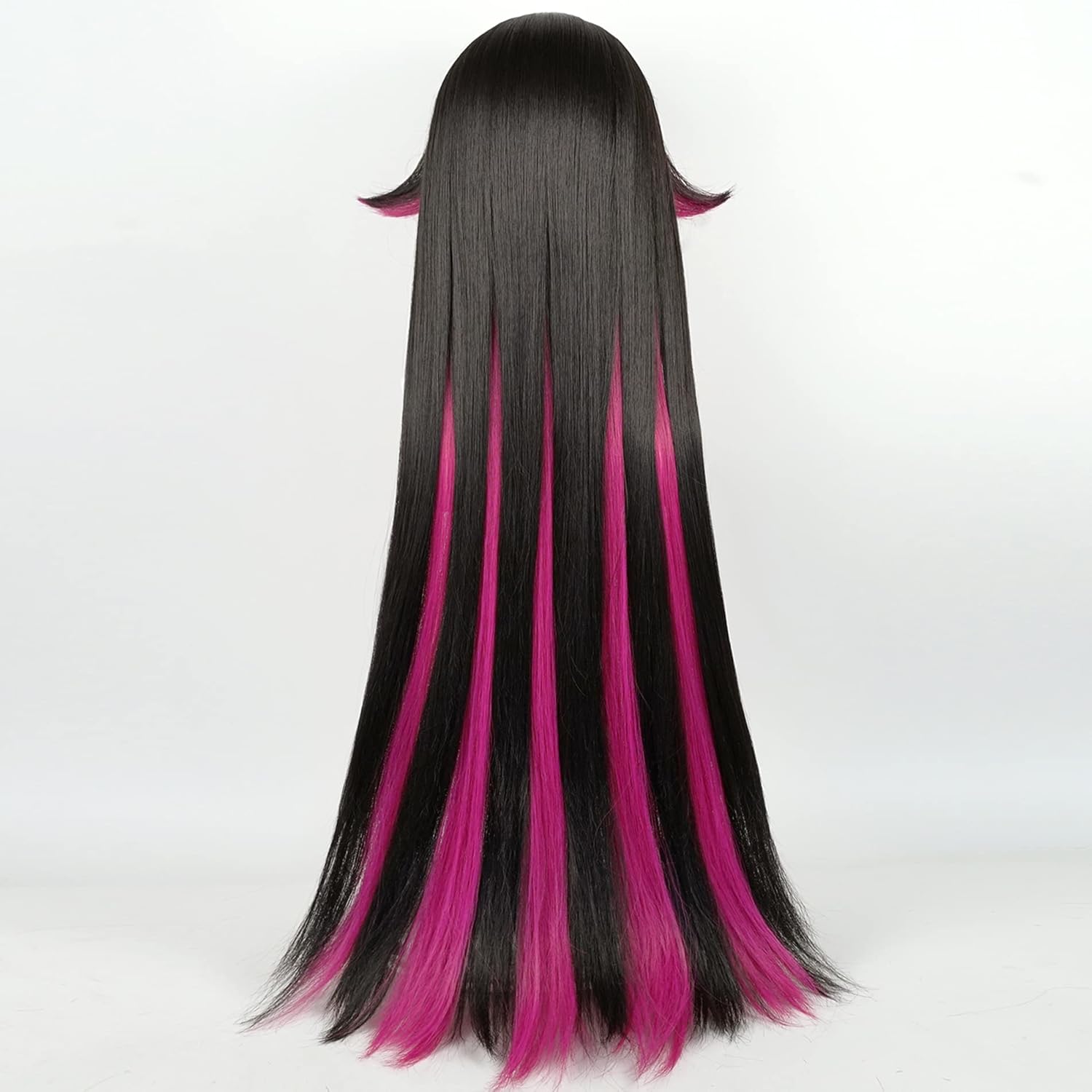 Anime Black Pink Purple Wigs 110cm/43.3in Women's Long Straight Hair Game Colombina Cosplay Wig Halloween,Christmas,Comic con,Daily Wig,Party - Image 4