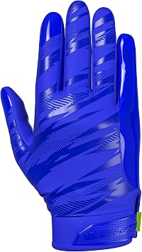 Phenom Elite Football Gloves - VPS4 | High-Performance, Lightweight Grip Gloves for Adults & Kids | Monochrome Battle Torn Design with Vapor-StickTM Technology