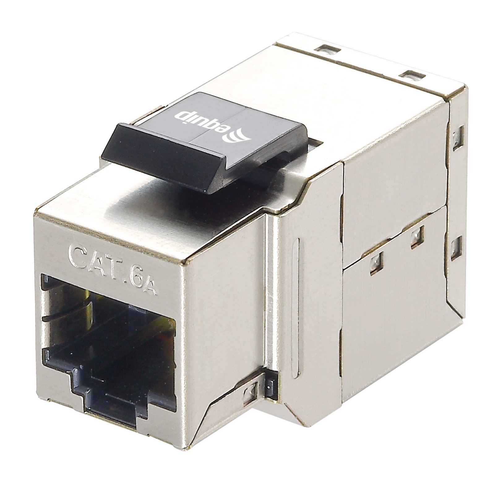 Equip 8 x przejście Keystone C6A/10G RJ45 Cat.6A ekranowane do paneli krosowych Keystone