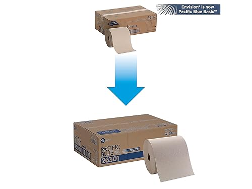 Miniatura 5 de Georgia Pacific 26301 Envision - Rollo de papel para toallas, alta capacidad, 7.875 x 800 pulgadas, marrón