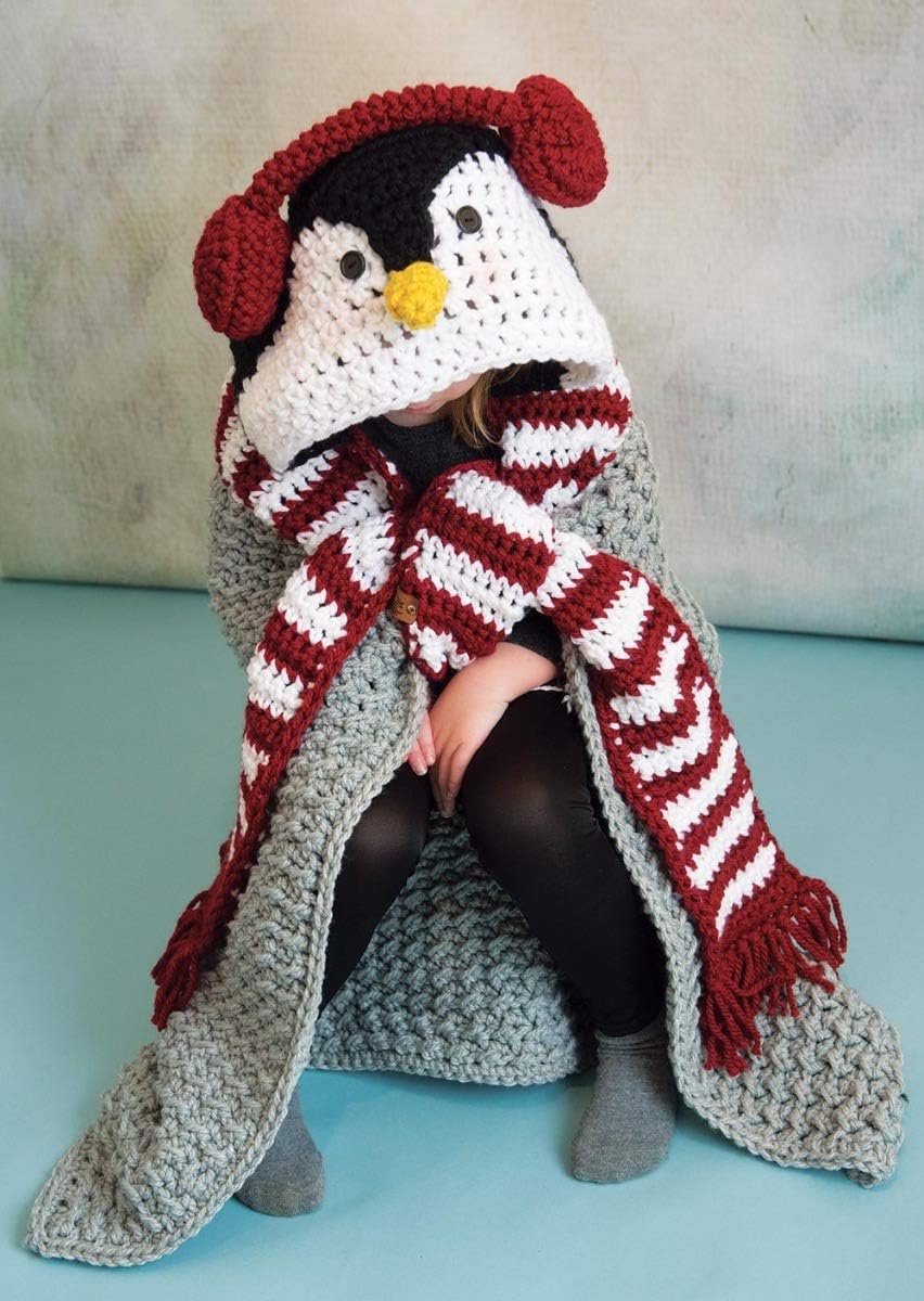 Penguin Hooded Blanket Kit
