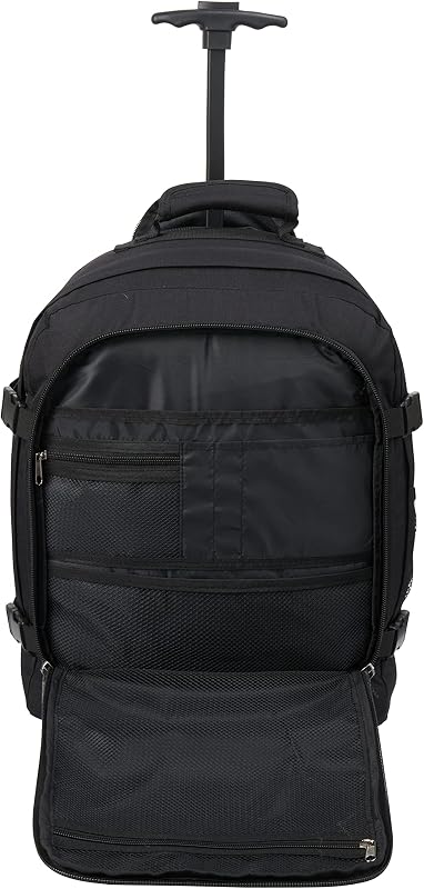 Cabin Max Metz 30L Kézipoggyász Hátizsák Easyjet Kompatibilis 45x36x20cm Újrahasznosított Poliészter Kompressziós Pántokkal