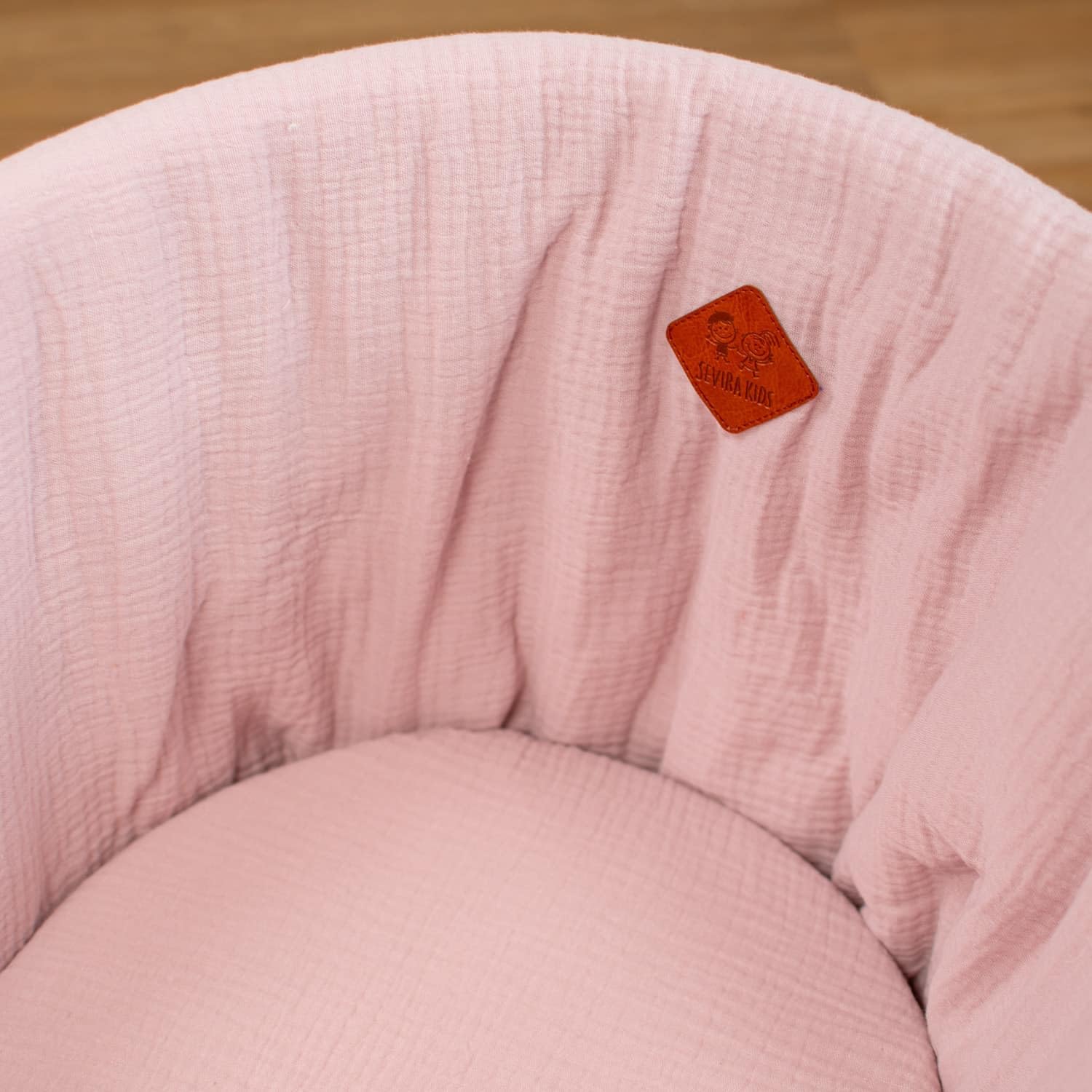 SEVIRA KIDS | Lot de 3 Draps Housses couffin en Gaze de Coton, Pastel - 70 x 30 cm - Made in France