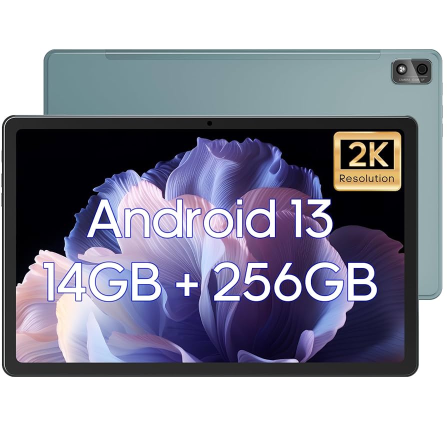 Android13　タブレット　11インチ　14GB RAM 256GB　2K Amazon.com : 11 Inch Tablet, 14(6+8) GB&256GB Storage(Expand