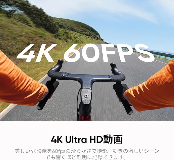 【高梨沙羅さん愛用】Insta360 GO Ultra 通常版 ブラック | vlog カメラ ポケットから世界が変わる 軽量 アクションカメラ 小型 どこにでも取り付け可能、FlowState手ブレ補正、200分バッテリー寿命、サイクリング&ランニングにも最適 動画撮影用カメラ - 4
