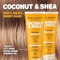 Vista 30 de Marc Anthony Shampoo and Conditioner Set, Grow Long Biotin - Anti-Frizz Deep Conditioner For Split Ends & Breakage - Vitamin E, Caffeine & Ginseng