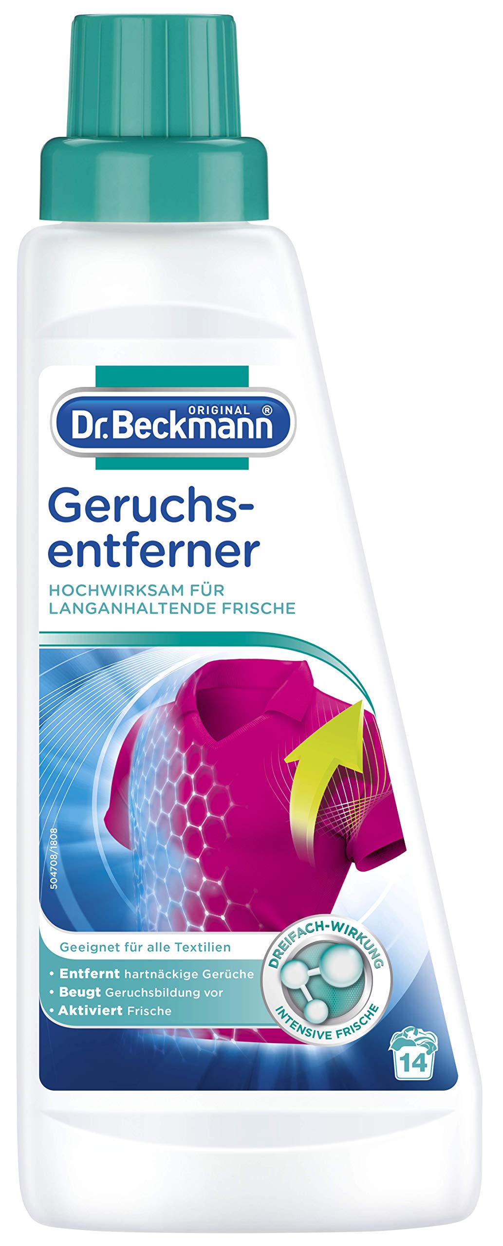 Dr. Beckmann Geruchsentferner, entfernt hartnäckige Gerüche fasertief, aktiviert Frische mit angenehmen Duft, 500 ml Drogerie & Körperpflege