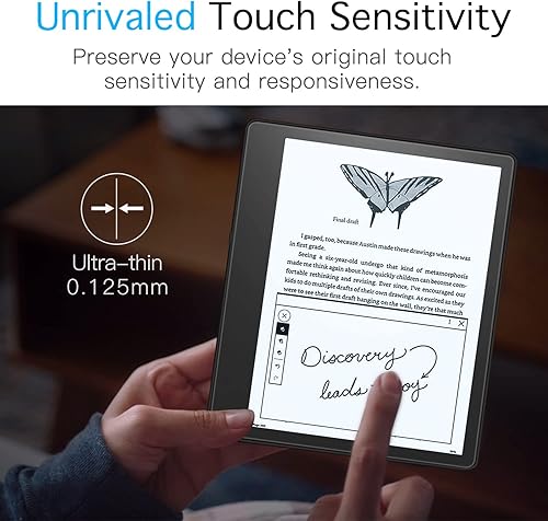 Miniatura 7 de MoKo Protector de pantalla para Kindle Scribe de 102 pulgadas versión 2022 película protectora PET de primera calidad protector de pantalla mate de