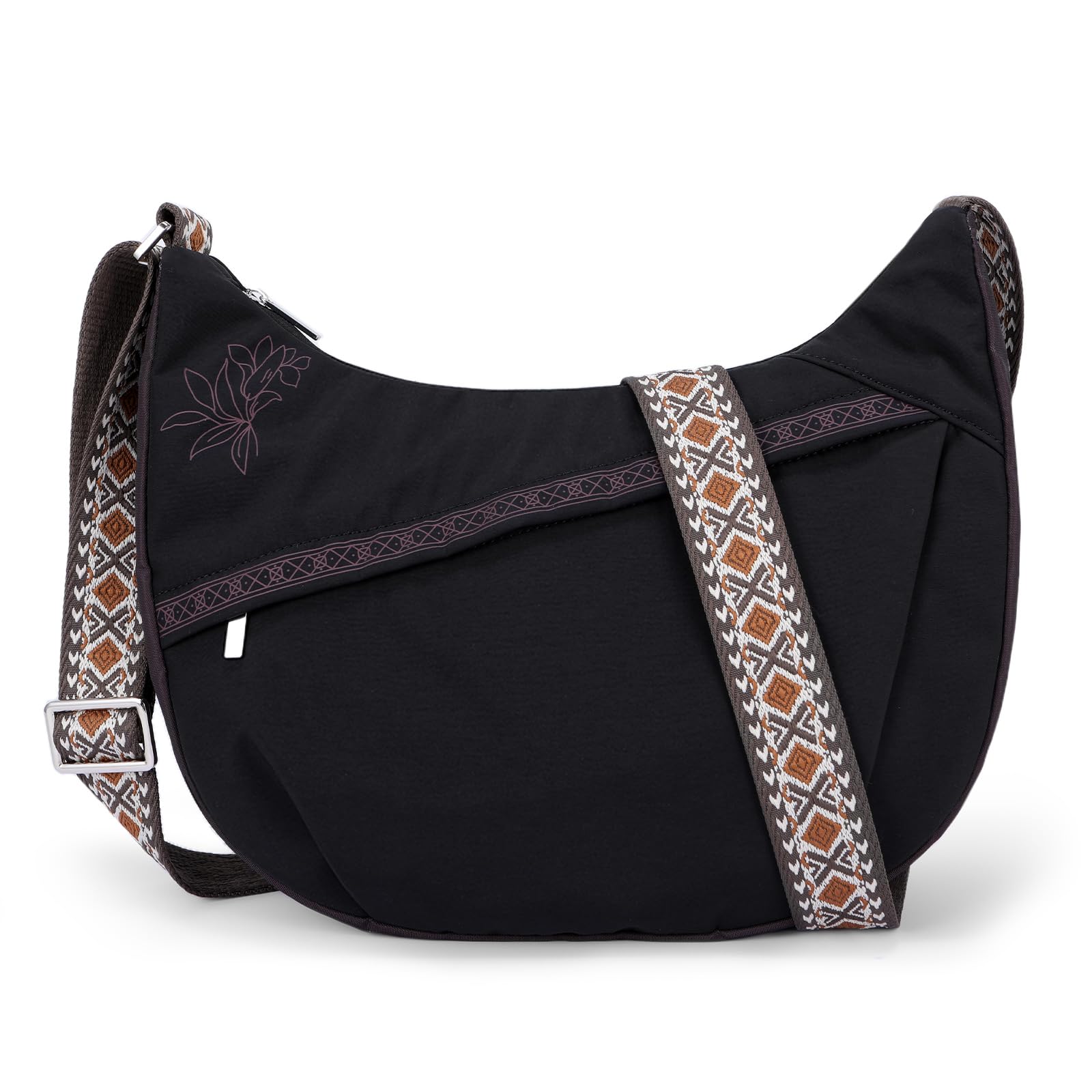 Hobo Bags for Women Lightweight Large Capacity Crescent Shoulder Bag Crossbody Purse Adjustable Strap Casual Handbag