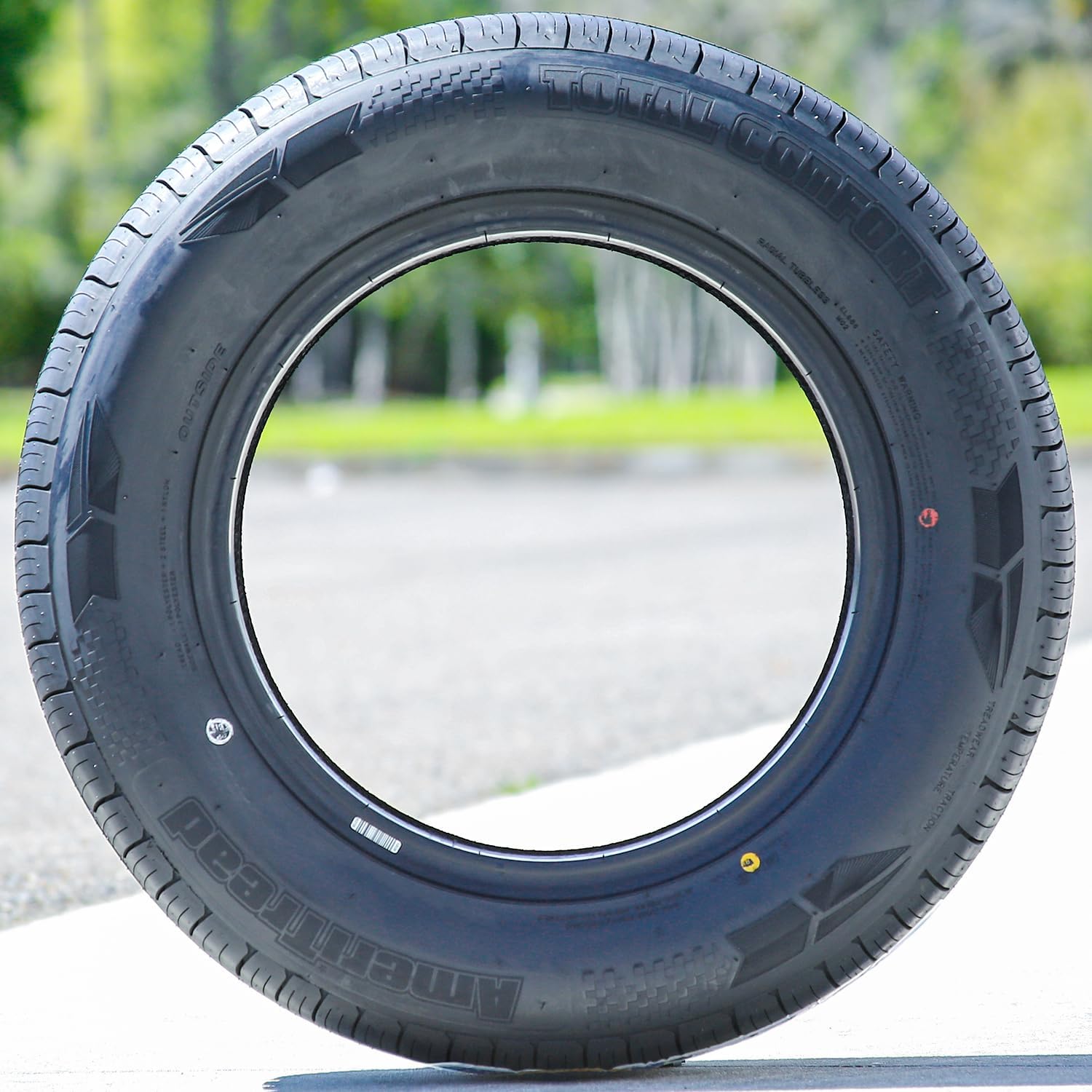 Total Comfort Passenger Car All-Season Touring Radial Tire-175/70R14 175/70/14 175/70-14 84H Load Range SL 4-Ply BSW Black Side Wall UTQG 480AA
