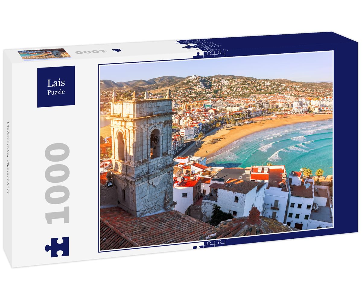 Puzzle De Madera 1000 Piezas | Las Fallas De Valencia | Impermeable Y Colores Vibrantes | Regalo Para Adultos